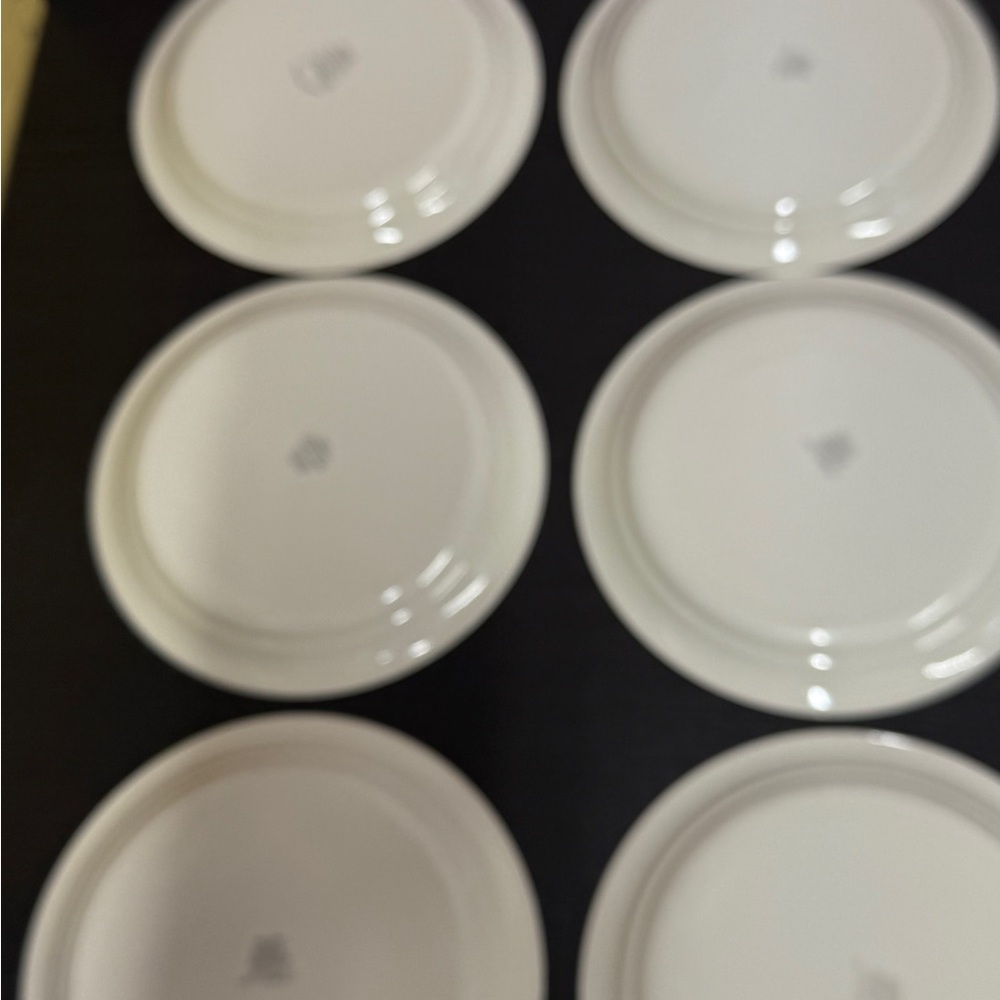 Corelle Abundance Cream Floral Lunch, Salad Dessert  Plates Vintage Set of 6 - Picture 15 of 16
